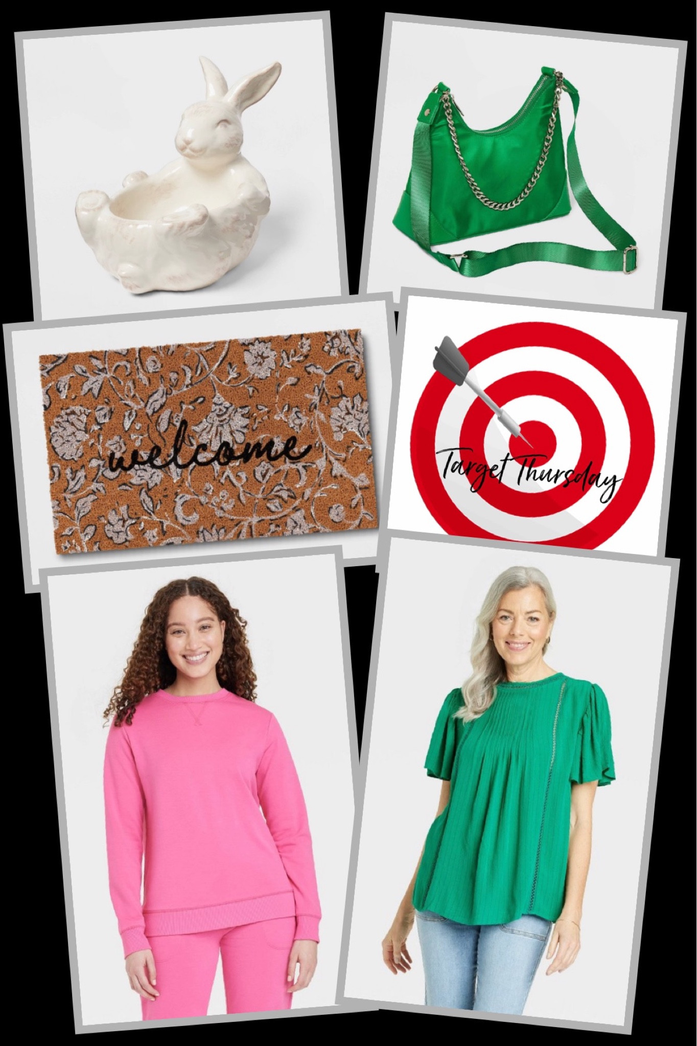 Time for Target Thursday, a round up of favorite new Target finds! 🎯 These shades of Pink and Green are immensely popular this year, and I know many of us are enjoying these bright pops of color for Spring 💗💚 Plus, cute new touches of home decor add a breathe of fresh air to a home this time of year! 🏠 

#targetthursday #targetfinds #targetstyle

#LTKSeasonal #LTKhome #LTKstyletip