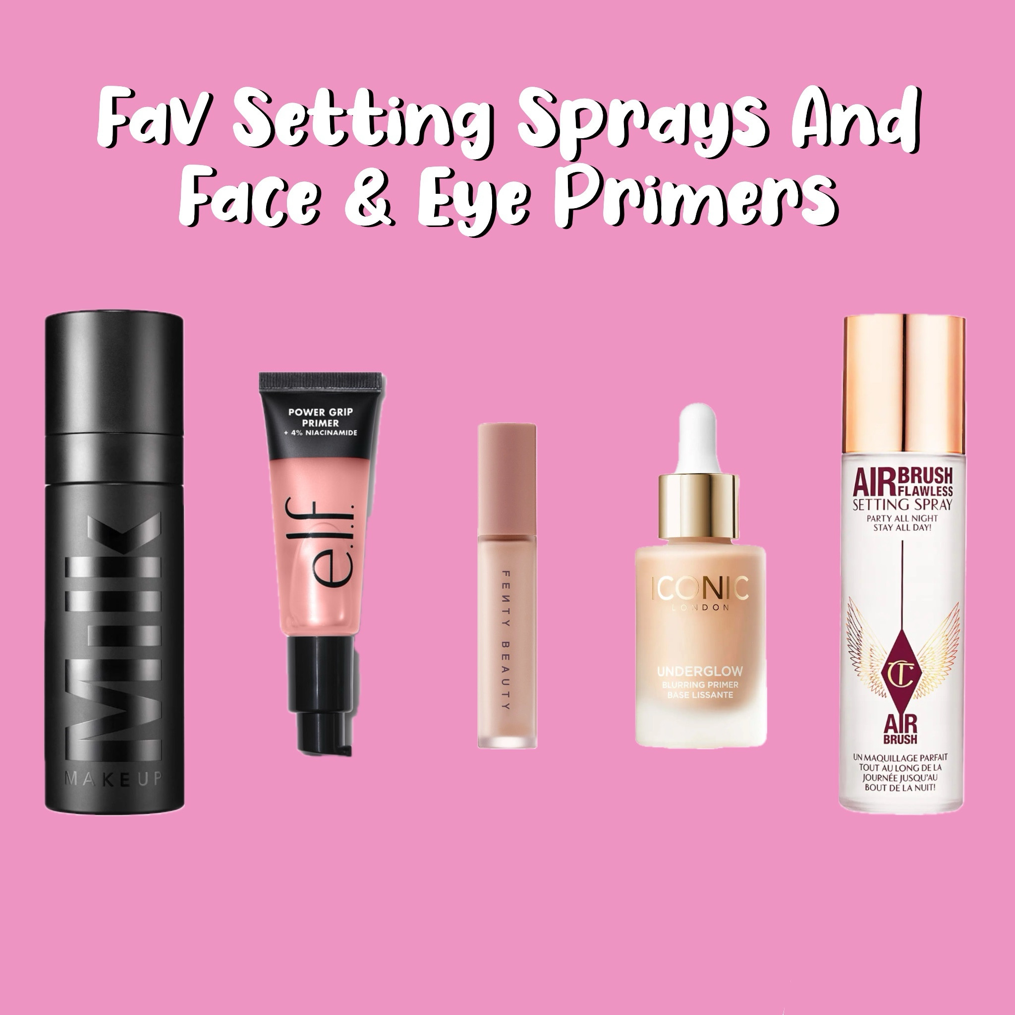 My favourite setting spray and primers 

#LTKbeauty #LTKsalealert #LTKstyletip