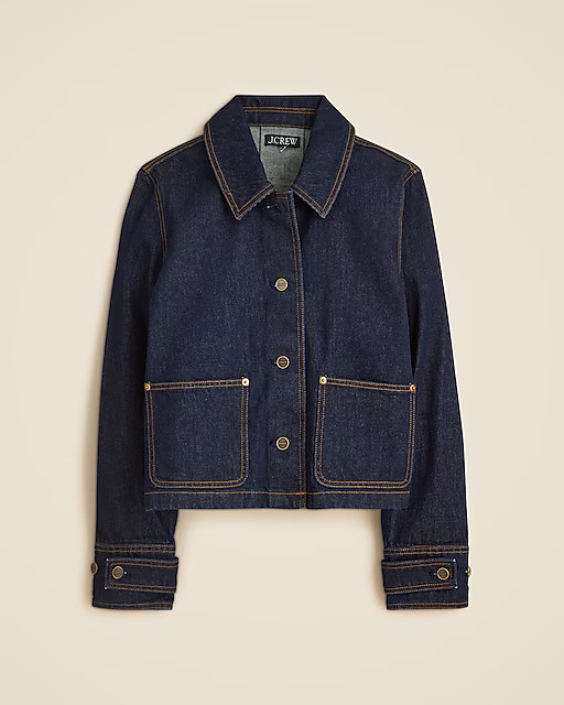 Cropped Barn Jacket™ in denim | J. Crew US