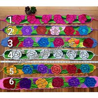 Colorful Embroidered Sash, Mexican Belt/Cintos, Fajos Coloridos Bordados Mexicanos | Etsy (US)