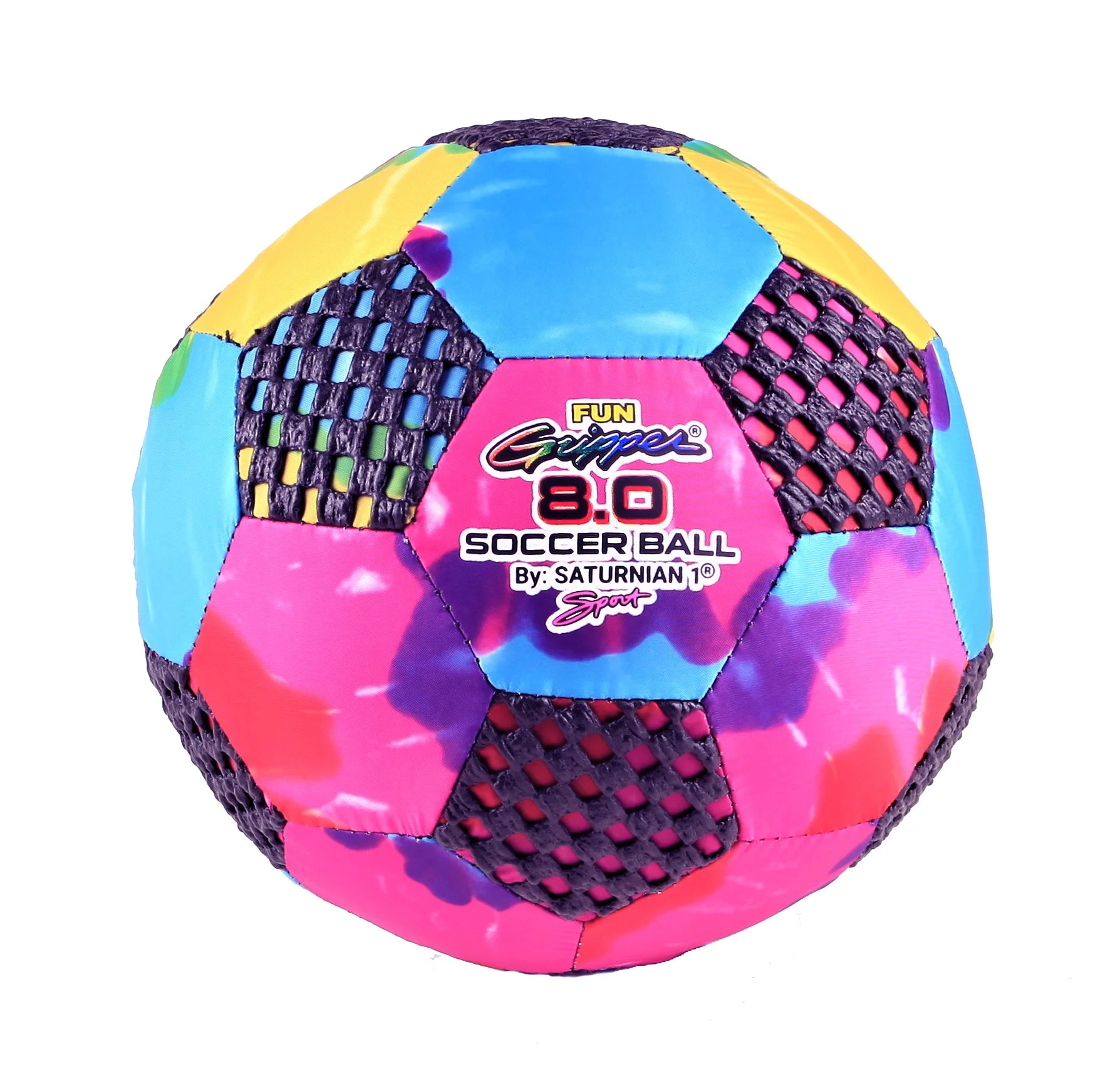 Fun Gripper Tie Dye 8.0 In. Soccer Ball, Size 4 (Youth) by Saturnian 1 | Walmart (US)