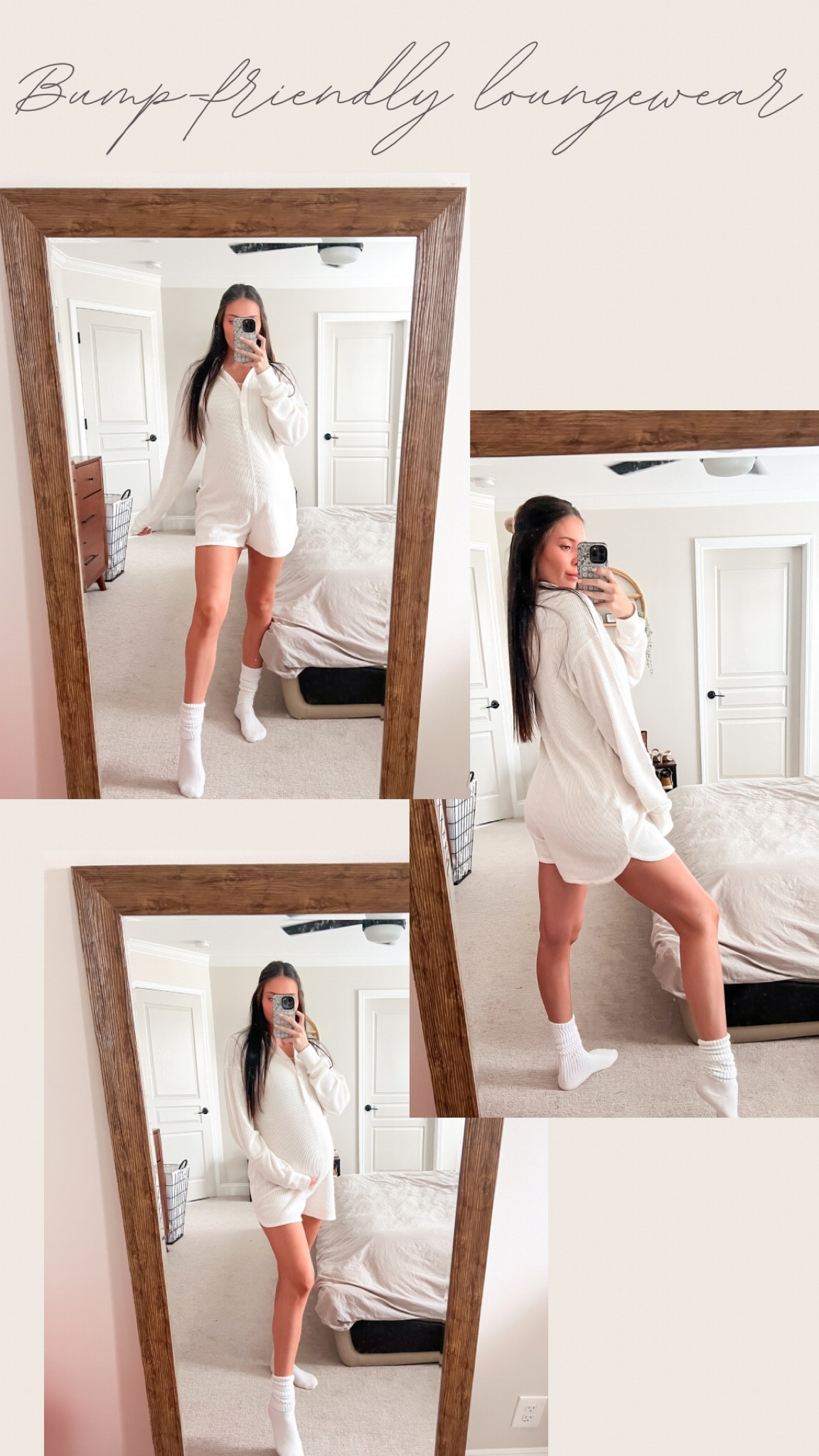 The softest non maternity loungewear😍 I love a good piece I can wear during all stages.. not pregnant, during entire pregnancy, AND postpartum, need I say more? 

abercrombie dupes, sale alert, bump-friendly loungewear, postpartum loungewear, postpartum outfits, comfy outfits, spring comfort

#LTKStyleTip #LTKSaleAlert #LTKBump