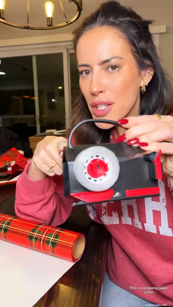 Wrapping paper cutter. This is legit genius!! 

#LTKGiftGuide #LTKHoliday #LTKSeasonal