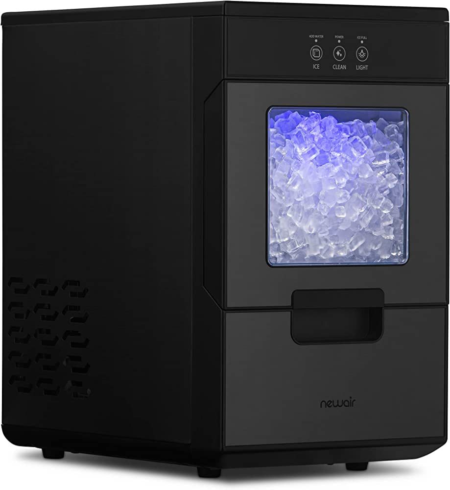 Newair 44lb. Nugget Countertop Ice Maker with Self-Cleaning Function, Refillable Water Tank, Perf... | Amazon (US)