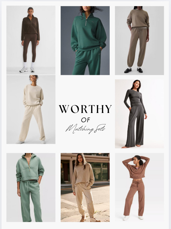 Matching sets continue to dominate in 2025, blending style and convenience for an effortlessly polished, put-together look.  

 #LTKActive #LTKStyleTip #LTKFitness