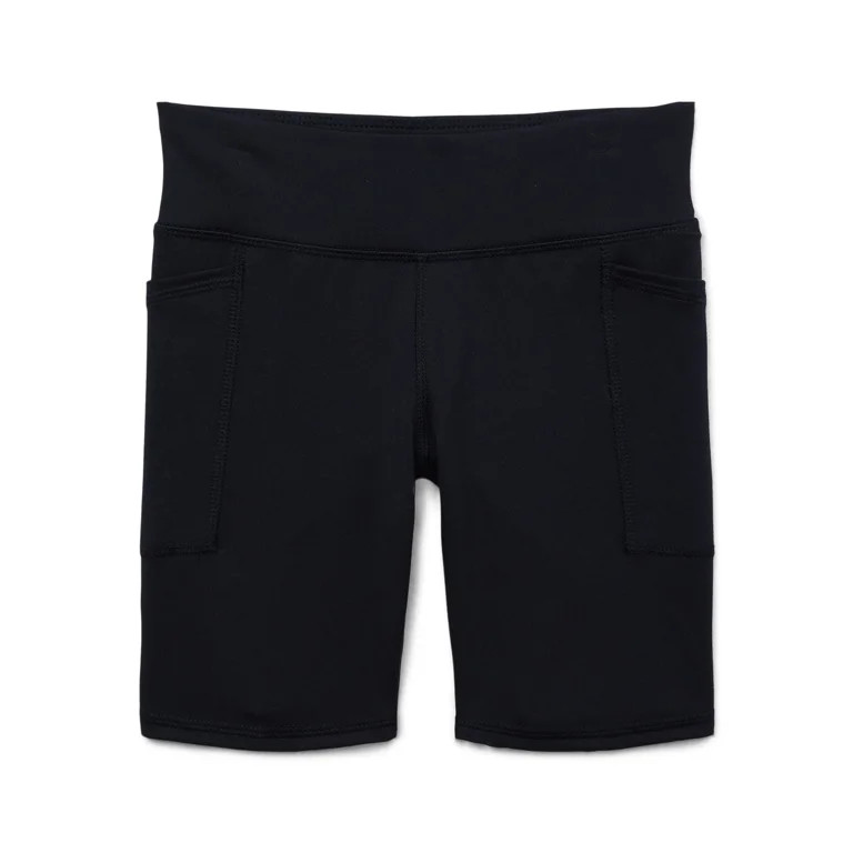 Athletic Works Girls Bike Shorts, Sizes 4-18 & Plus | Walmart (US)