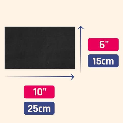 20 Sheets, 10" x 6" - Large Chalkboard Labels Stickers, Erasable and Reusable | Amazon (US)