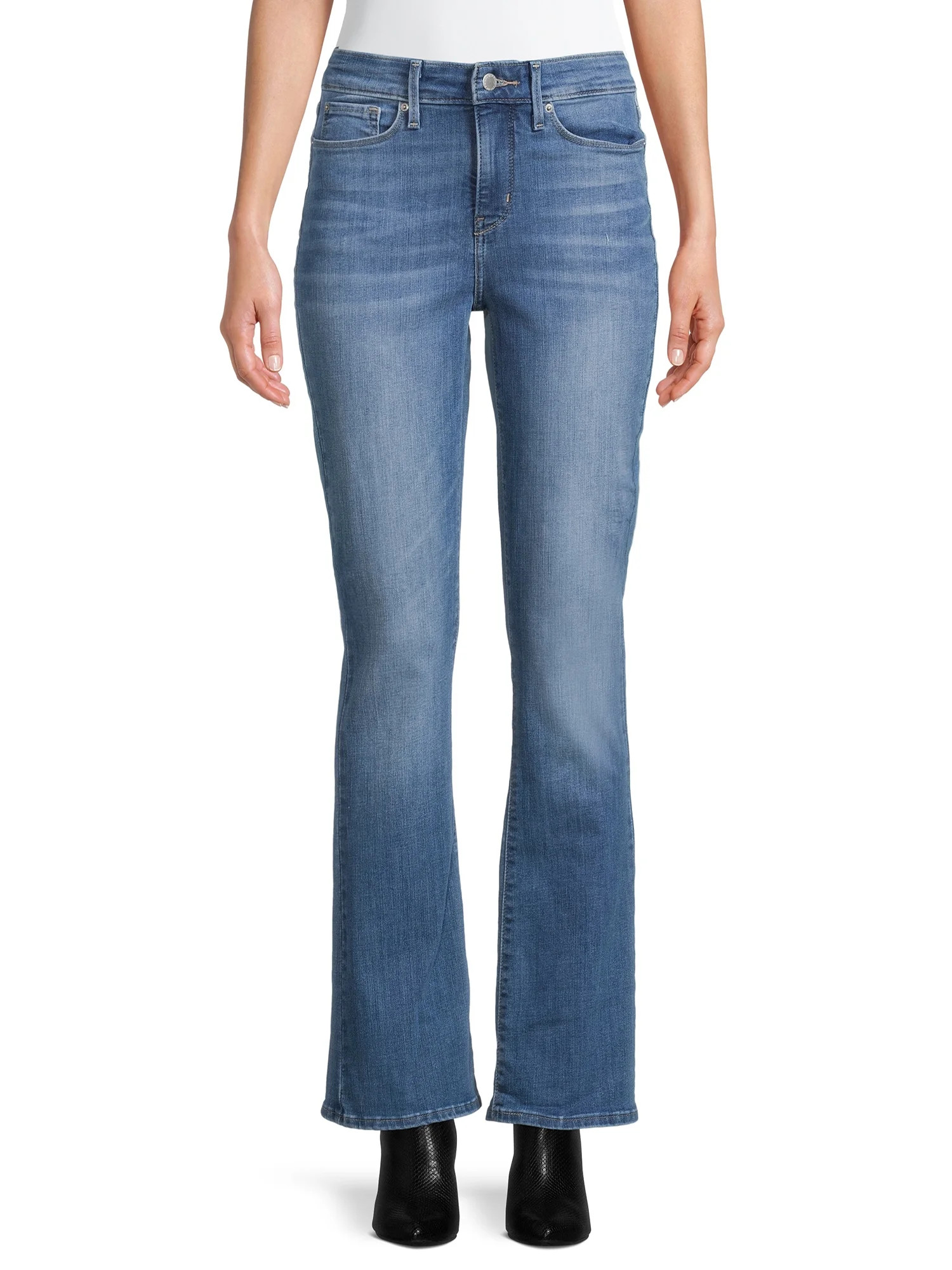Levi Strauss Signature Women's Shaping Mid Rise Bootcut Jeans | Walmart (US)