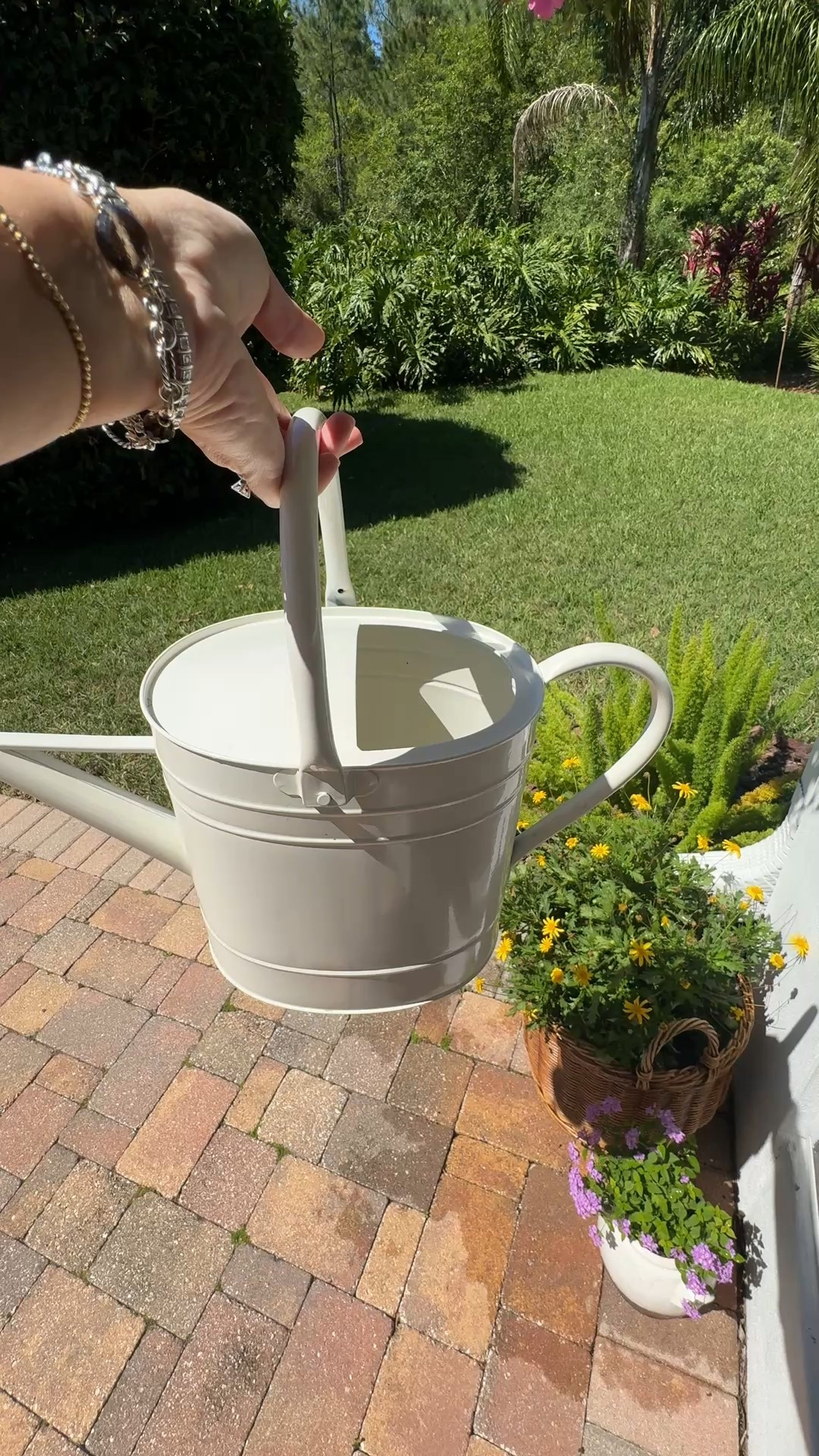 Watering can - also comes in green! 

#LTKHome