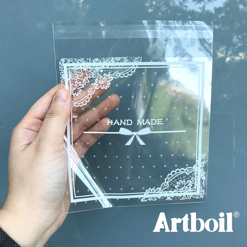 Visit the Artboil Store
4.7 out of 5 stars698 Reviews
Artboil 200pcs Lovely Lace Bowknot Clear Self  | Amazon (US)