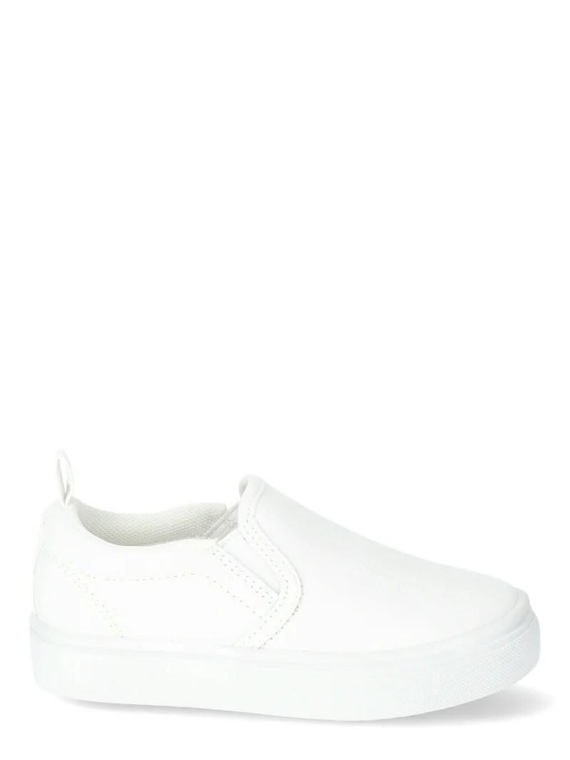 Wonder Nation Girls Slip-On Sneakers - Walmart.com | Walmart (US)