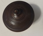 Antique Turned Wood Salt Cellar Pot w Lid Victorian Treen c1870-1900 | eBay | eBay US