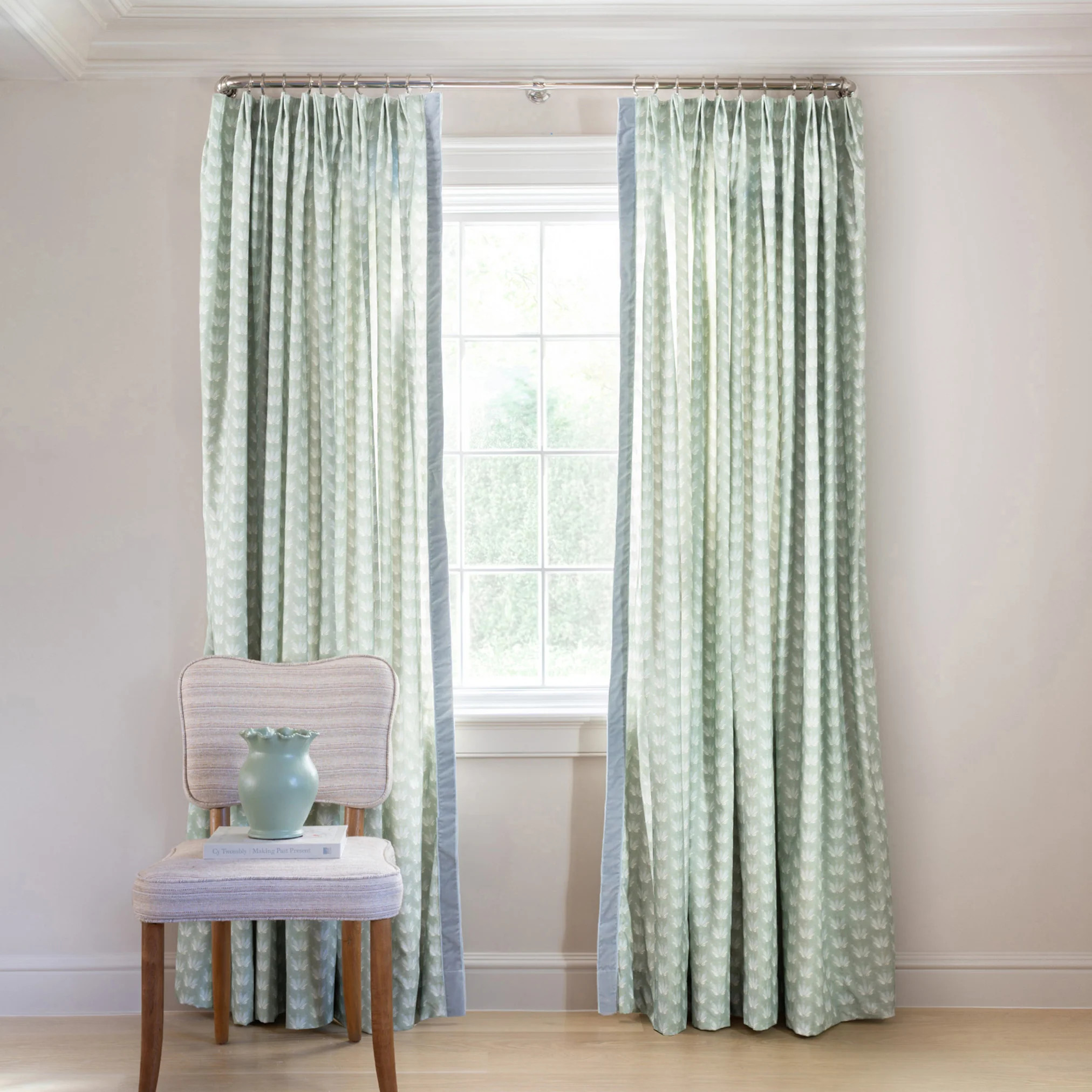 Serena Sea Salt Curtain | Custom Drapes – Ships in 10 Days | Pepper