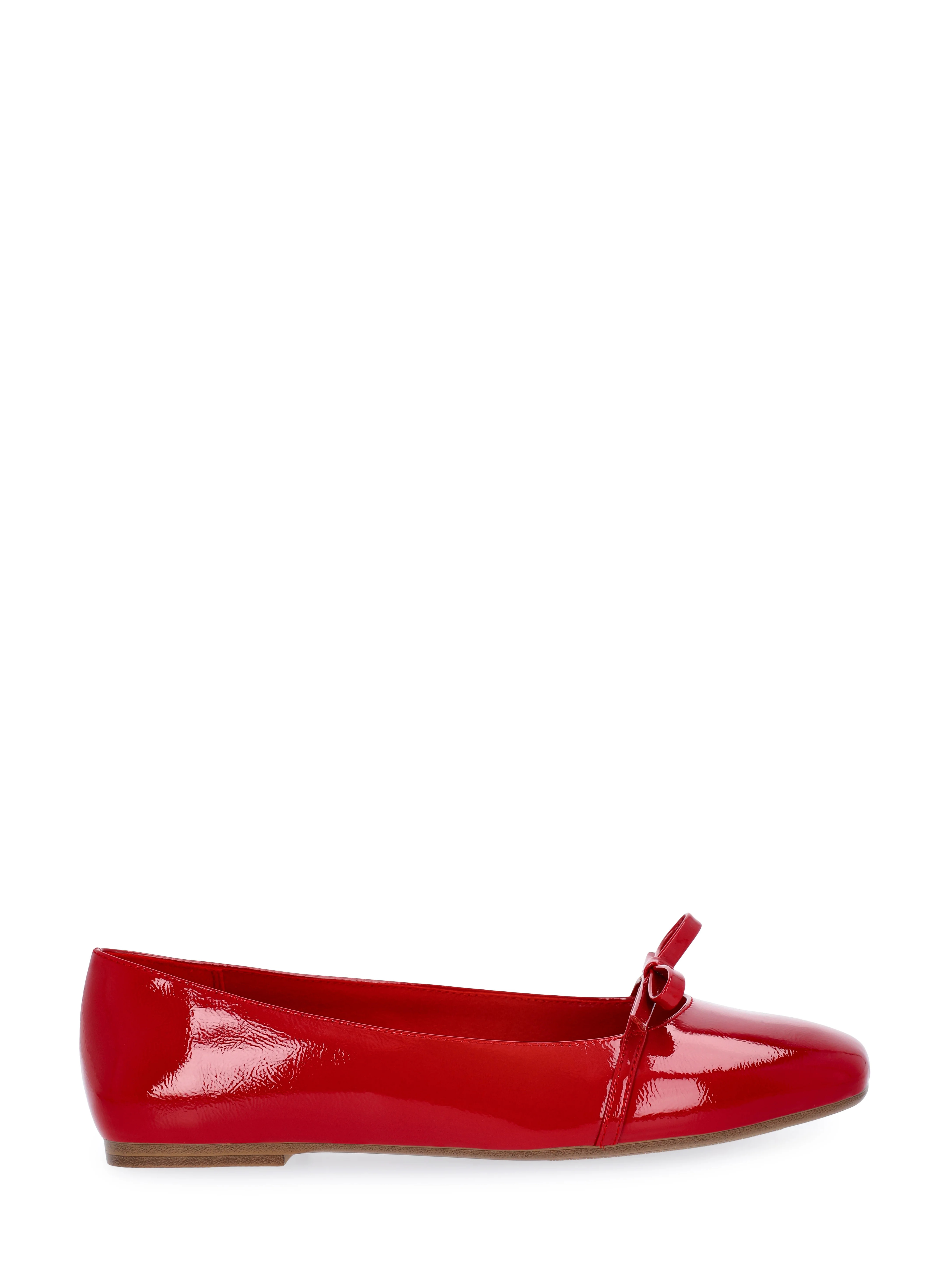 Free Assembly Women's Ballet Flats with Front Bow | Walmart (US)