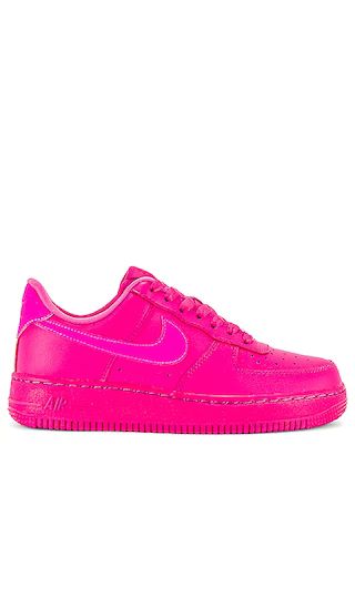 Nike Air Force 1 '07 Sneaker in Fireberry, Fierce Pink, & Fireberry | Revolve Clothing (Global)