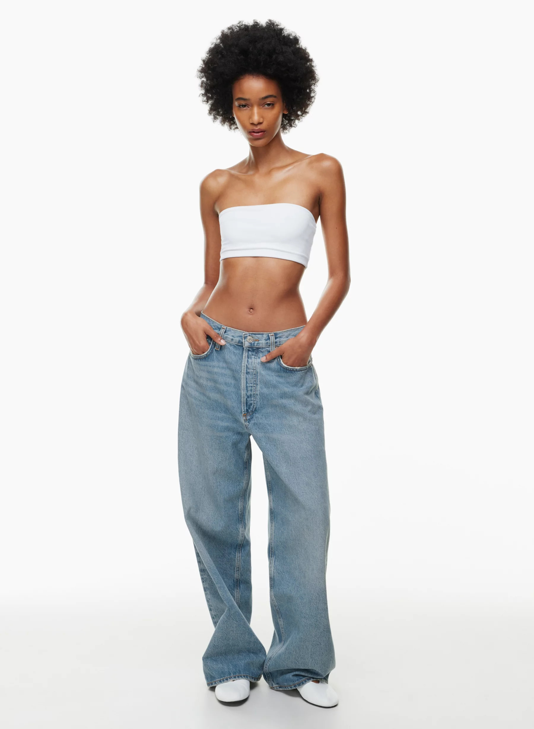 LOW-SLUNG BAGGY JEAN | Aritzia