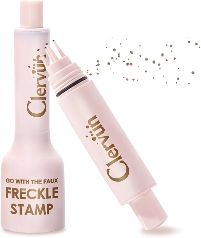 Freckle Stamp - Freckle Pen Waterproof, Long Lasting Fake Freckles, Quick Dry 5-Point Faux Freckl... | Amazon (US)