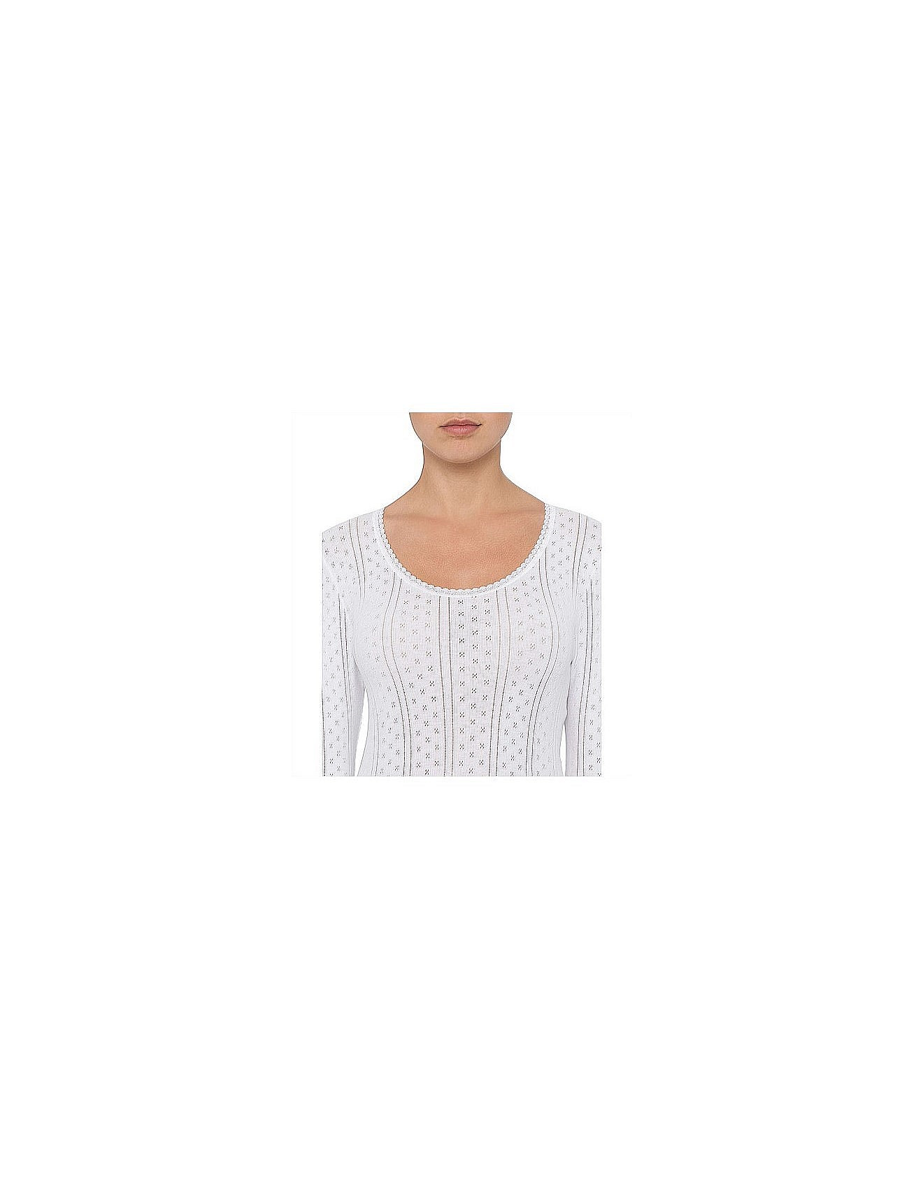 Thermal Cotton Long Sleeve Cosy Top | David Jones (Australia & New Zealand)