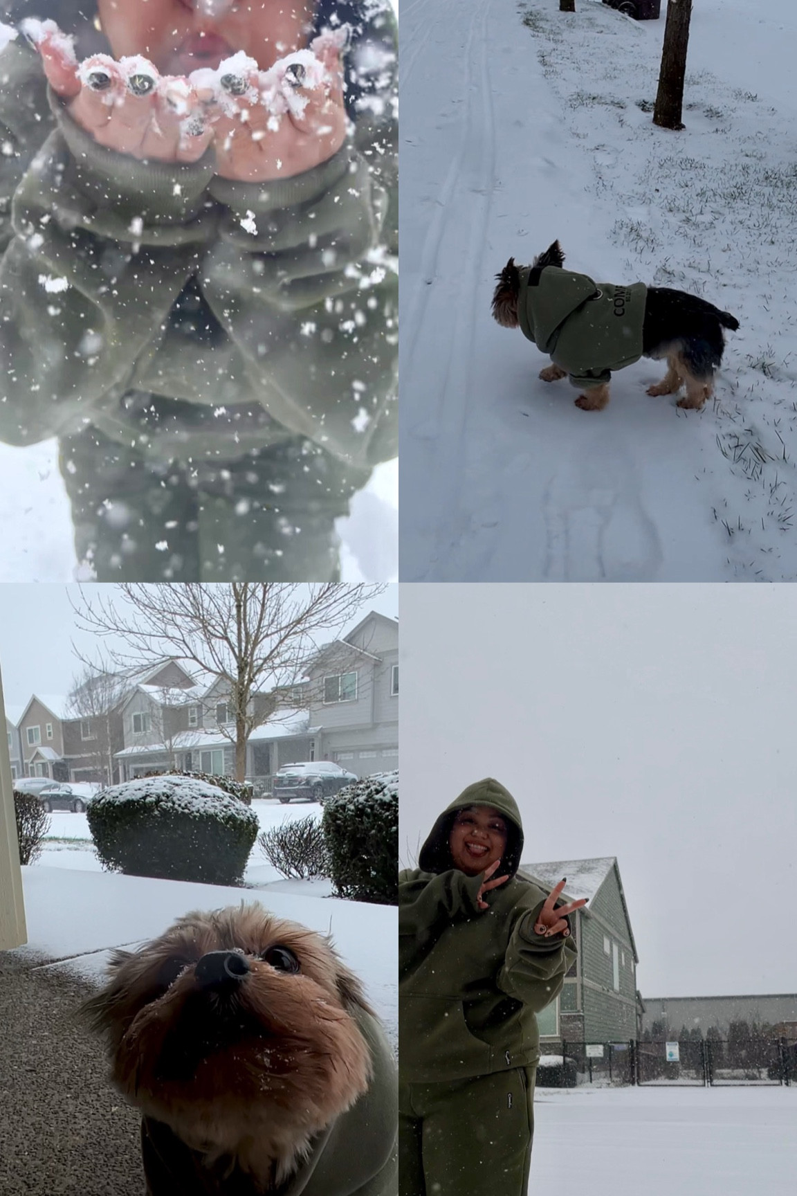 Comfrt keeping us warm during snow day play🫶🏼✨❄️

#LTKPets #LTKMostLoved #LTKFindsUnder100