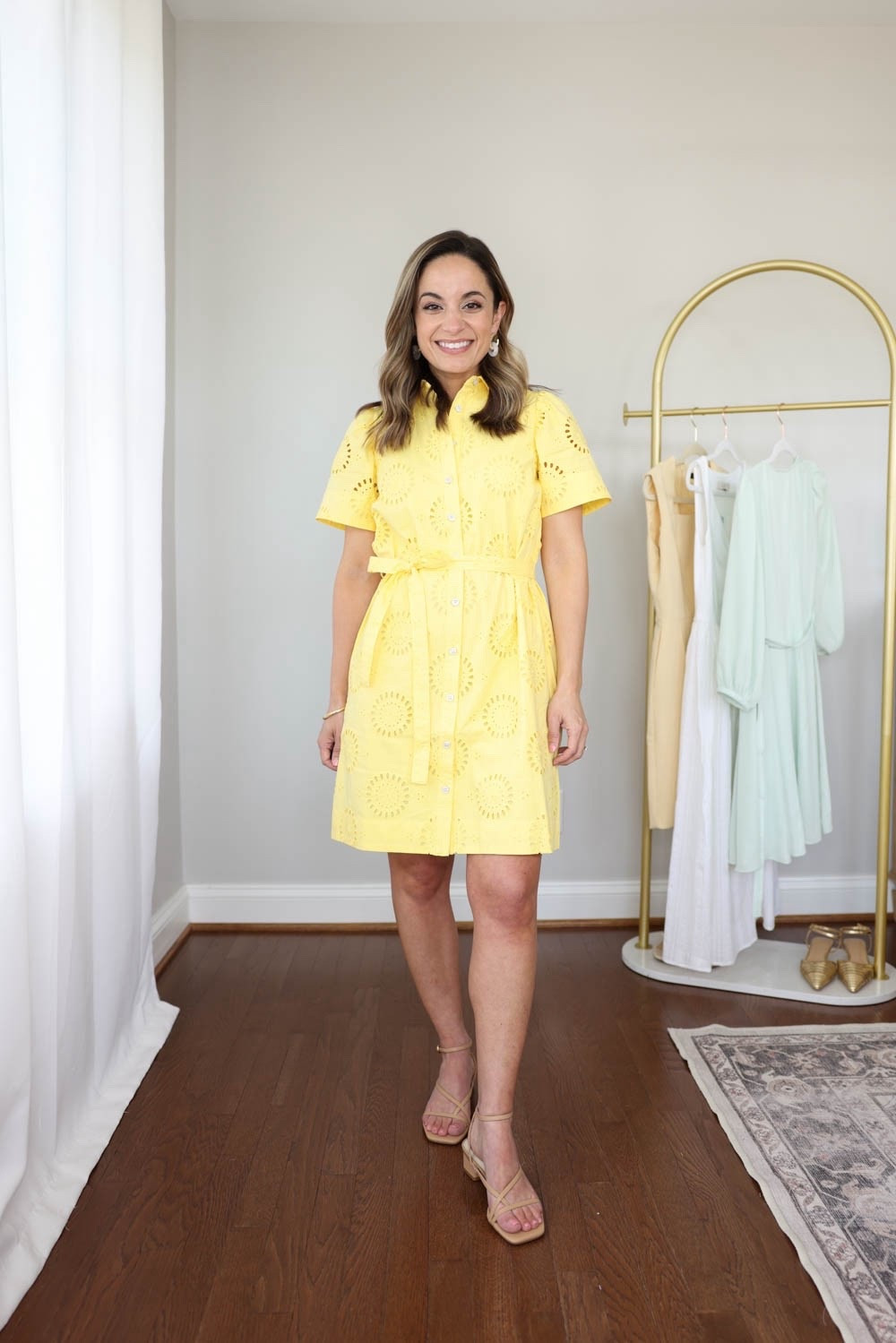 50% off + free shipping at Ann Taylor! 

This dress is bright yellow! I think it’s percent for upcoming casual events like baby/bridal showers and end of the year school celebrations. Fully lined and true to size. 

Dress: petite xxs/00

#anntaylorpartner #ad #thisisann 

#LTKPetite