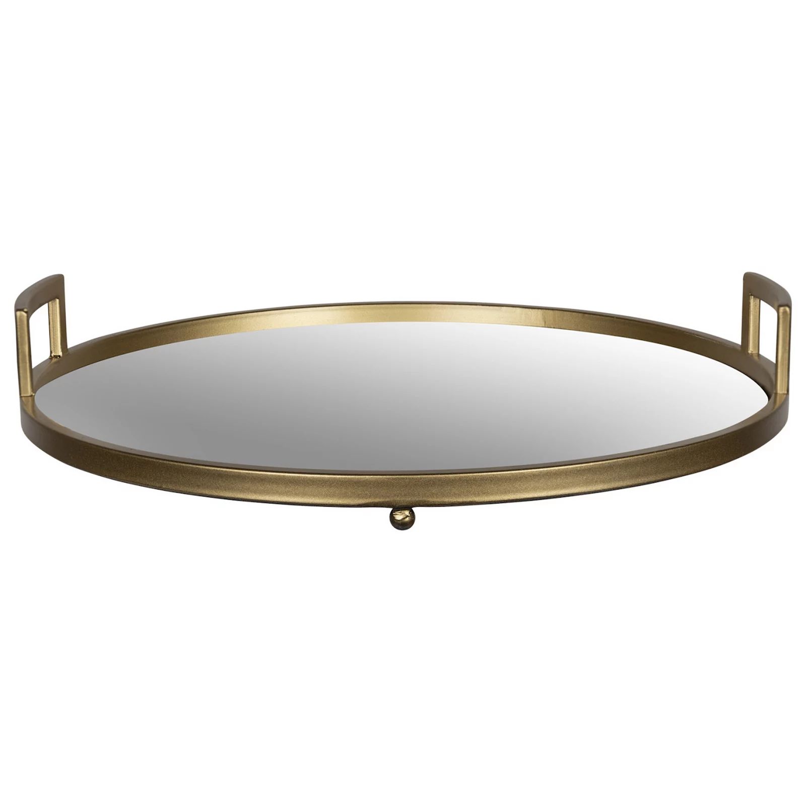 Stratton Home Decor Gold Finish Mirror Decorative Tray Table Decor | Kohl's