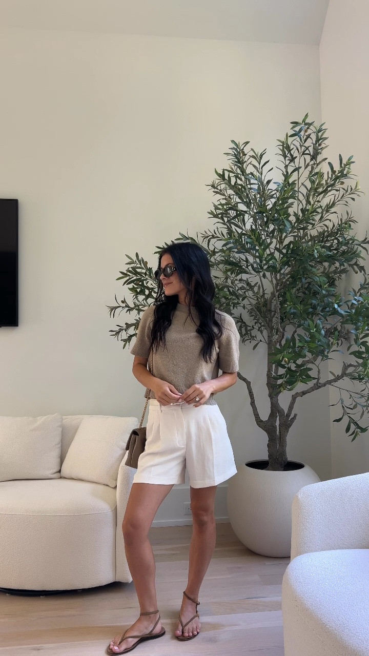 classic neutrals
Wearing 4 in shorts and S in sweater tee   

#LTKShoeCrush #LTKSaleAlert #LTKFallSale