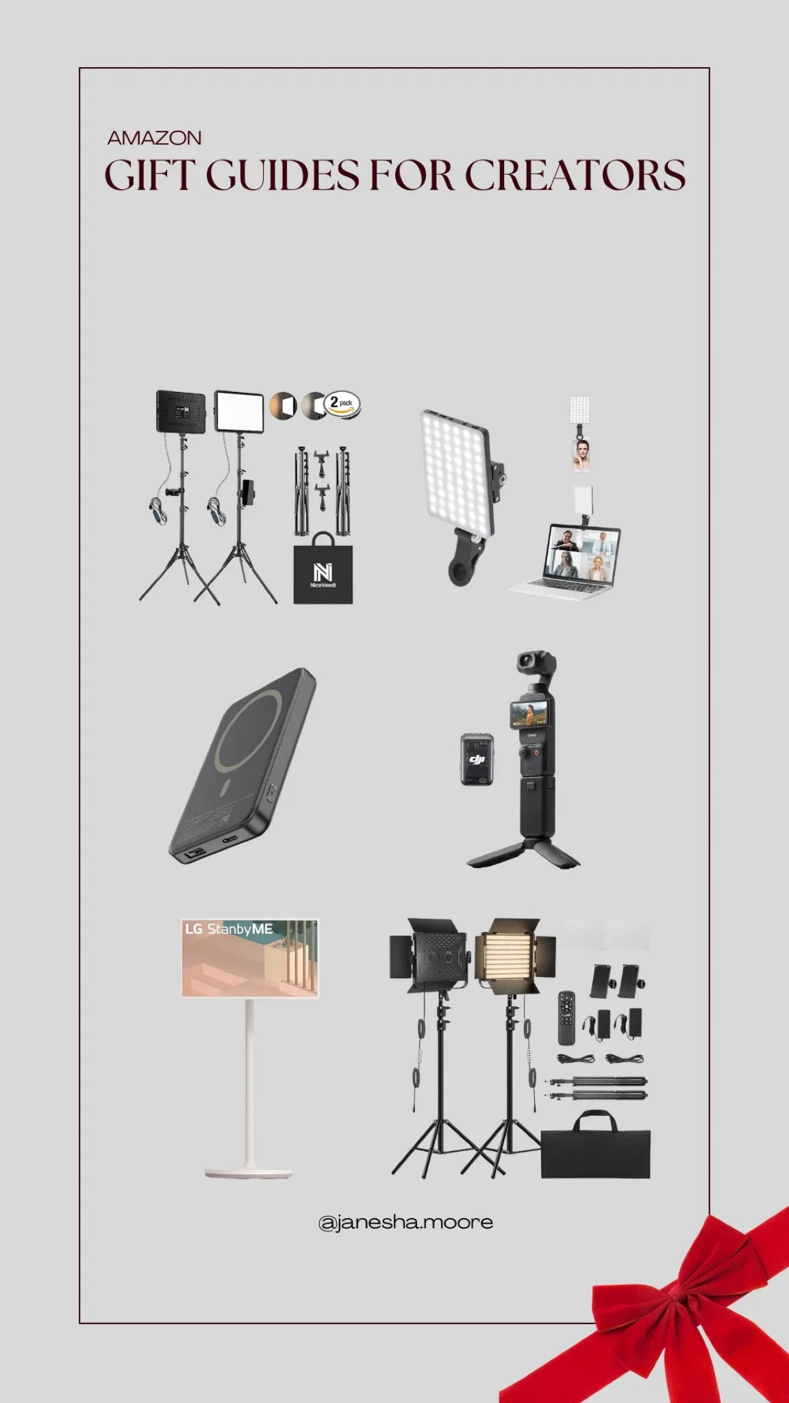 The perfect gifts for a content creator!! These are all items I use on a daily basis ✨🫶🏽

#LTKCyberWeek #LTKGiftGuide #LTKHoliday