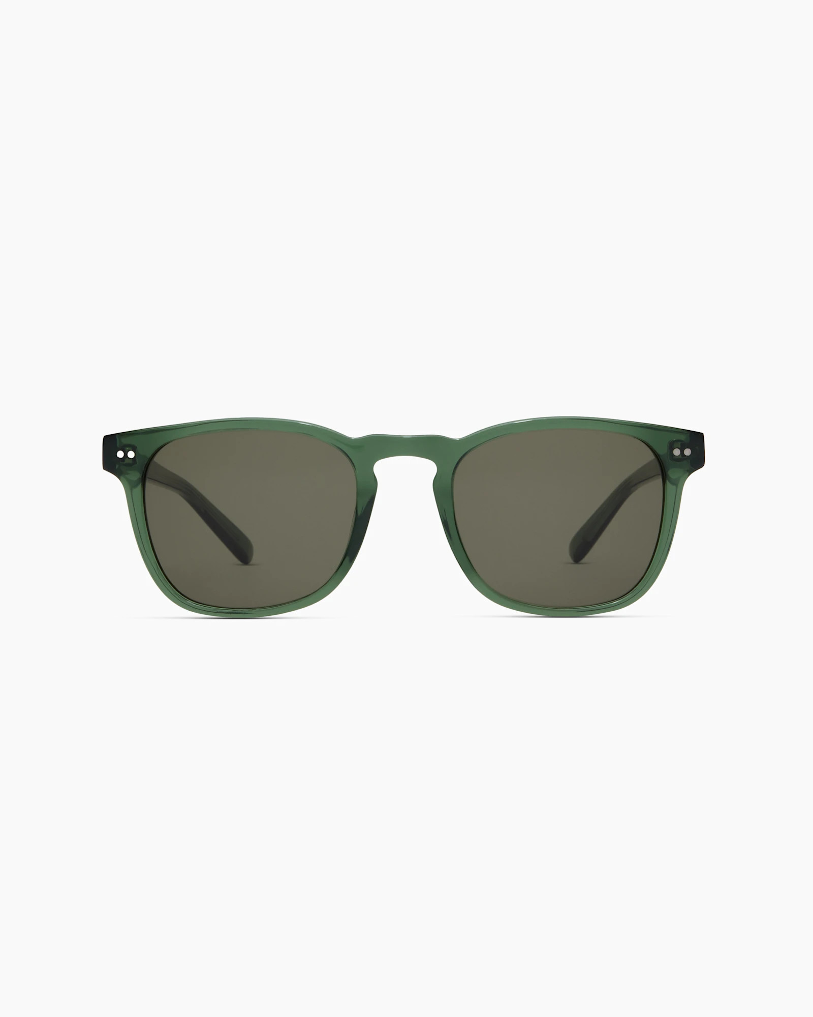 Quince | Boston Polarized Acetate Sunglasses in Honey with Green lens, Size Standard, Cellulose Acetate | Quince