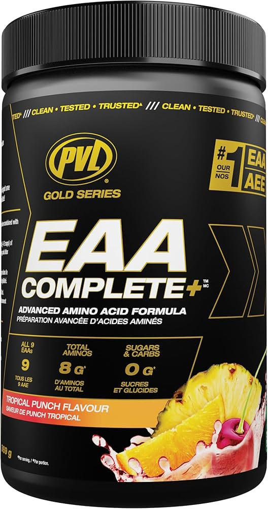 PVL EAA BCAA COMPLETE | Pre, Intra or Post Workout – EAA/BCAA with L-Arginine, Amino Acid Suppl... | Amazon (CA)