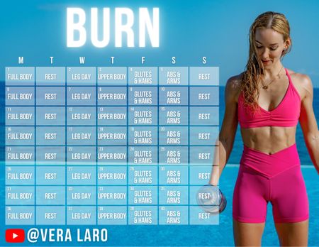Burn 8 week program equipment. All you need is some dumbbells and resistance bands. The full workout is completed from home! 

#LTKFitness #LTKFindsUnder100 #LTKActive
