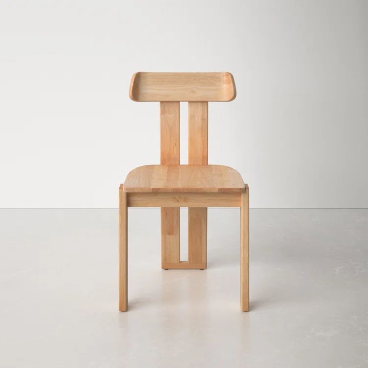 Feissal Solid Wood Slat Back Side Chair | Wayfair North America