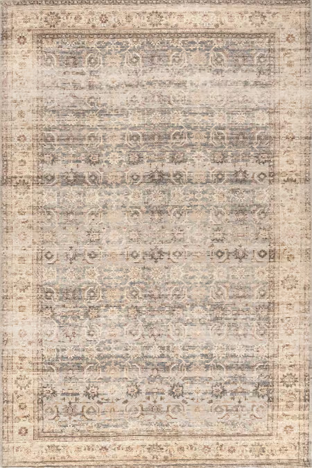 Beige Verona Faded Persian Area Rug | Rugs USA