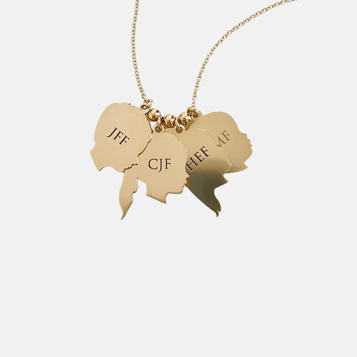 Classic Silhouette Charm Necklace - Medium | Vana Chupp Studio