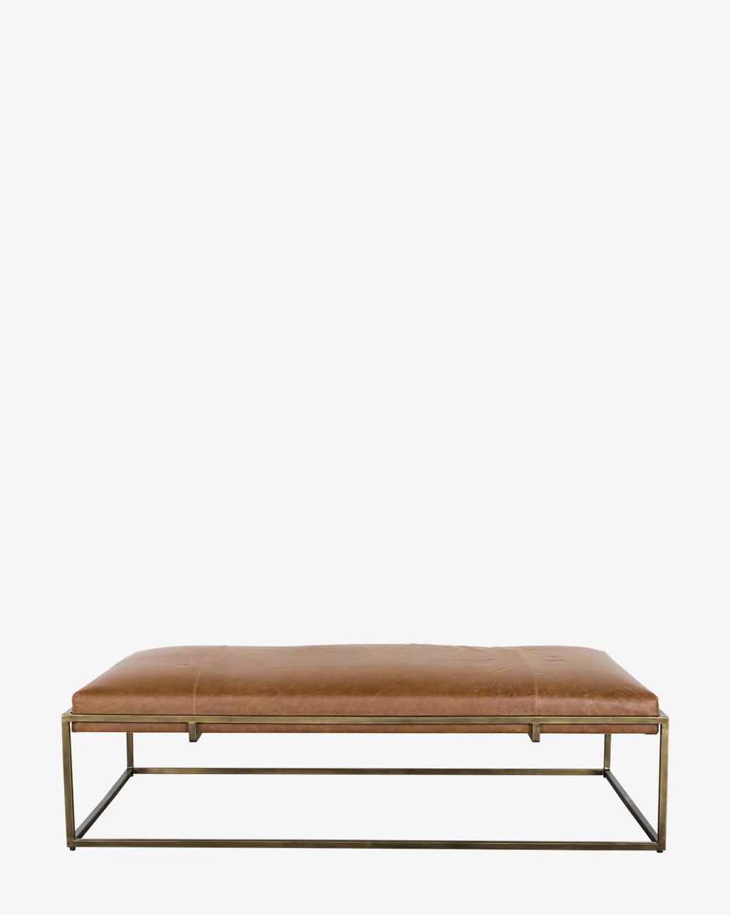 Harlow Leather Bench | McGee & Co.
