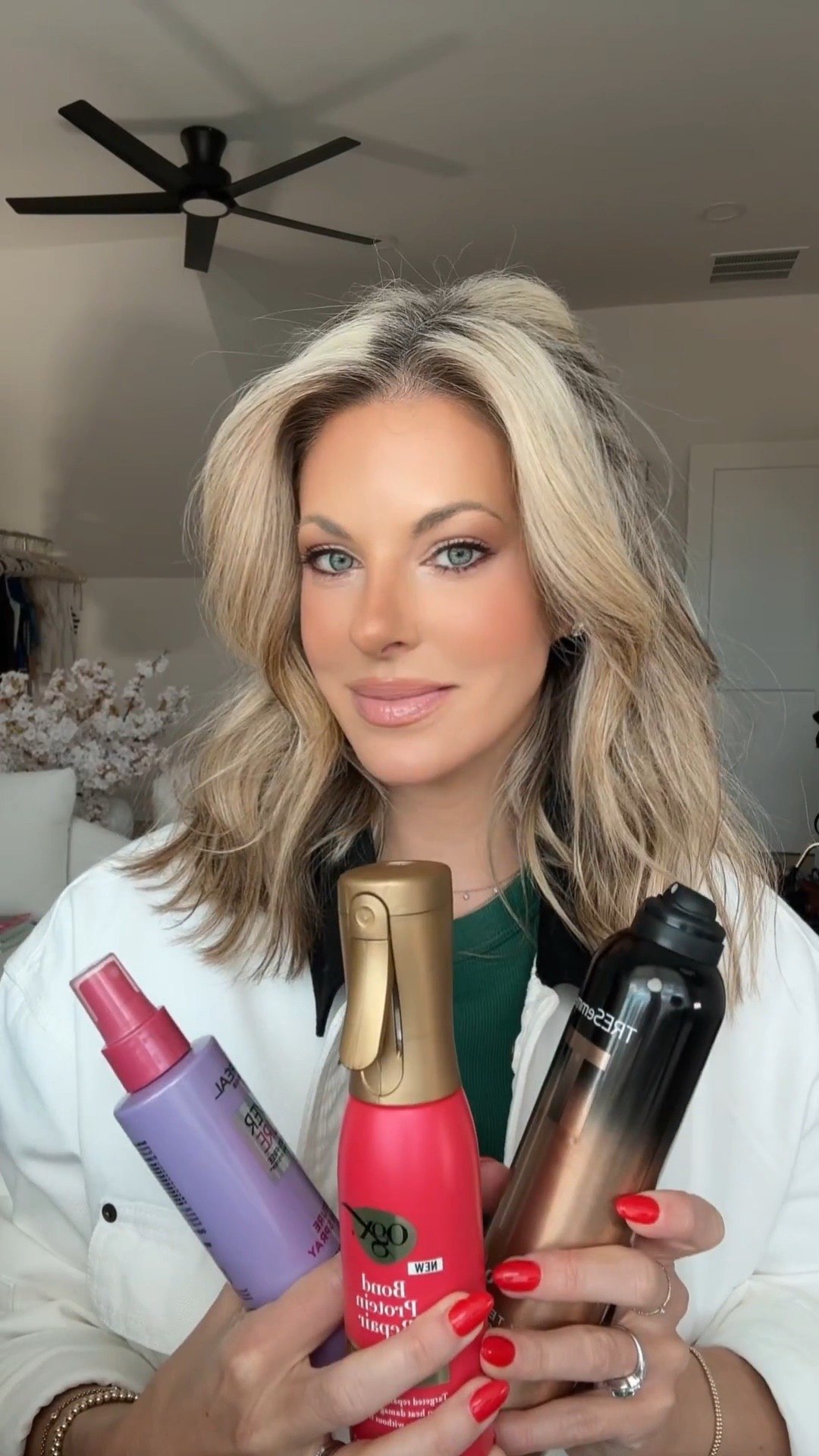 Affordable haircare that actually works +r If your hair has been feeling dry, flat, frizzy, or just not cooperating lately, these drugstore hair products under $20 are the ones that truly make a difference.
From shine-boosting treatments and frizz control to volume and repair, this is my current budget-friendly haircare lineup that delivers salon-worthy results without the high price tag.
If you're looking for affordable haircare, drugstore hair favorites, viral hair products, and under $20 beauty finds, these are the ones worth adding to your routine. Good hair days don't have to cost a fortune.
Link below are all the products I'm currently loving.

#LTKOver40 #LTKBeauty #LTKU