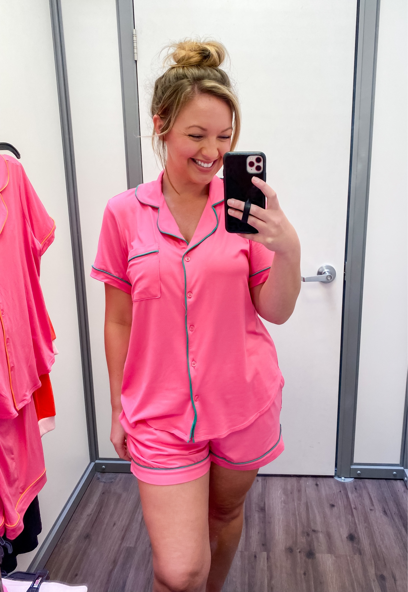 The best pajamas so soft and under $20 for this set! It comes in a few different colors and patterns! These viral Walmart Pajamas are such a win and you won’t believe the quality!! I sized up one size to size Large for a little more room for sleeping and lounging! This is the pink set with green piping!! 

#walmartfinds
#walmartpartner
#walmartfashion
#iykwyk
Walmart pajamas Walmart pjs Walmart lounge walmart Jammie’s pink pajama short set Walmart pajama set joyspun pajamas the best pajamas soft pajamas cozy and cute pjs valentines pjs spring pjs Easter pjs summer pjs Walmart finds Walmart must haves viral pjs set 

Follow my shop @Monogram_Mompreneur on the @shop.LTK app to shop this post and get my exclusive app-only content!

#liketkit #LTKmidsize #LTKfindsunder50
@shop.ltk
https://liketk.it/4vCyY

#LTKfindsunder50 #LTKfindsunder100 #LTKmidsize