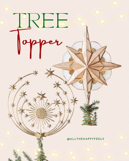 Tree Topper, Gold Tree Topper, Christmas tree topper, allthehappyfeels, Anthropologie #anthro

#LTKhome #LTKSeasonal #LTKHoliday