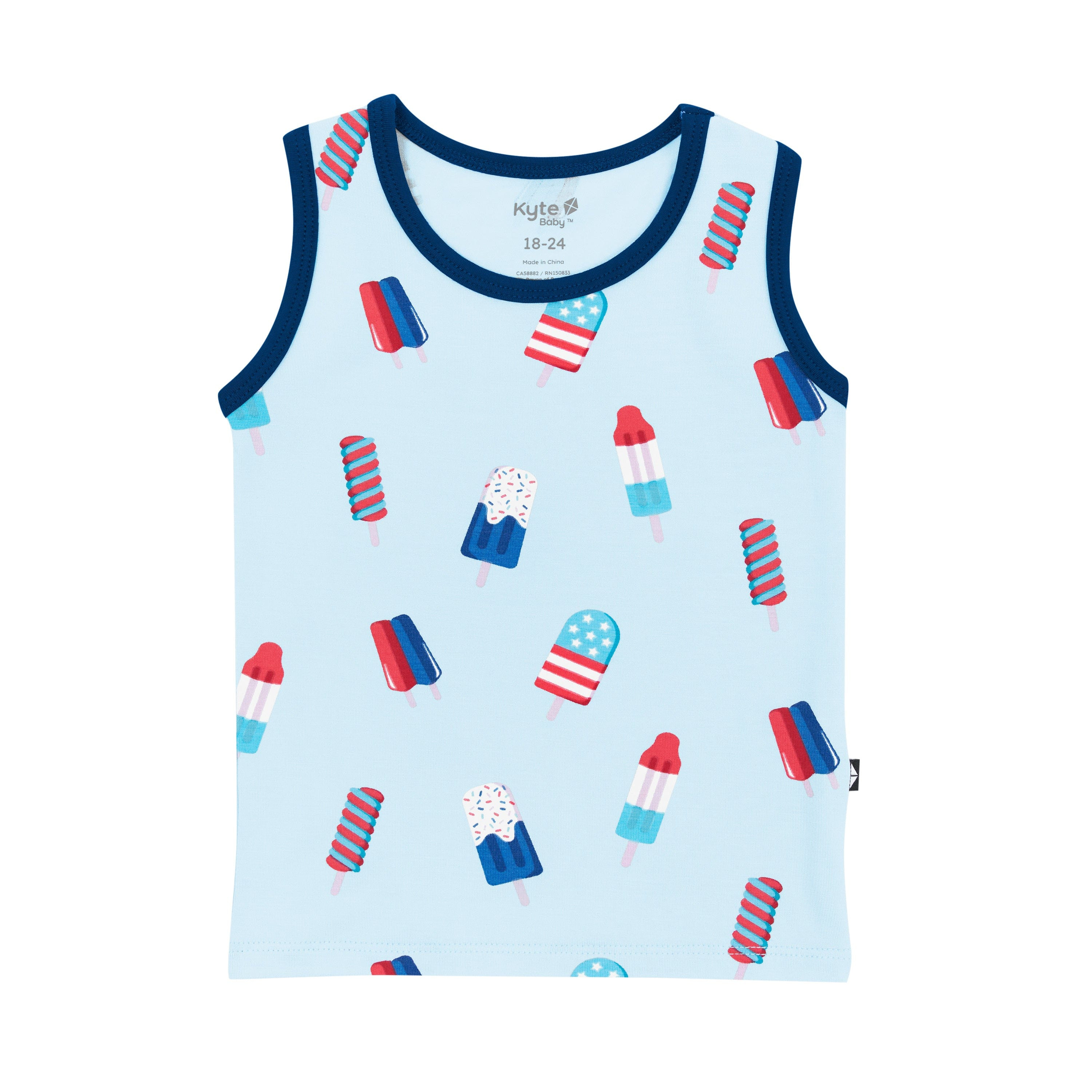 Toddler Tank Top in Popsicle | Kyte BABY