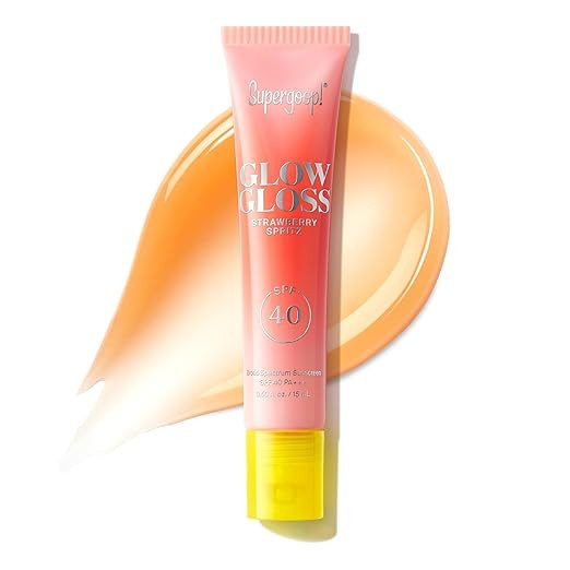 Supergoop! Glow Gloss SPF 40 Lip Balm - Broad Spectrum Protection with a Non-Sticky, High-Shine F... | Amazon (US)