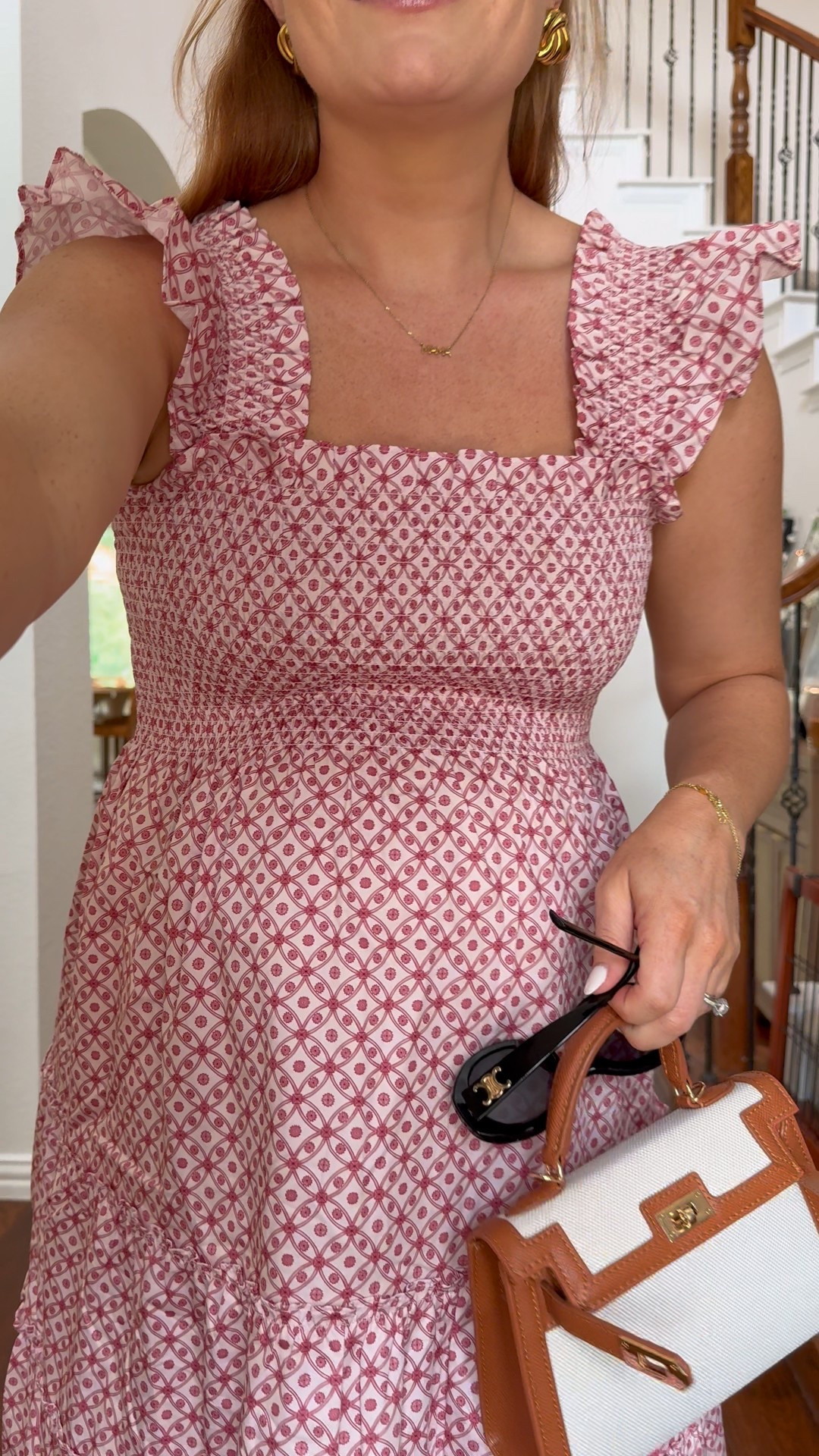 Bump friendly outfit from the past week💕 I love this hill house dress! I sized up to a medium in it to make sure it fit the bump! Would normally get a small!

#LTKStyleTip #LTKBump #LTKSeasonal