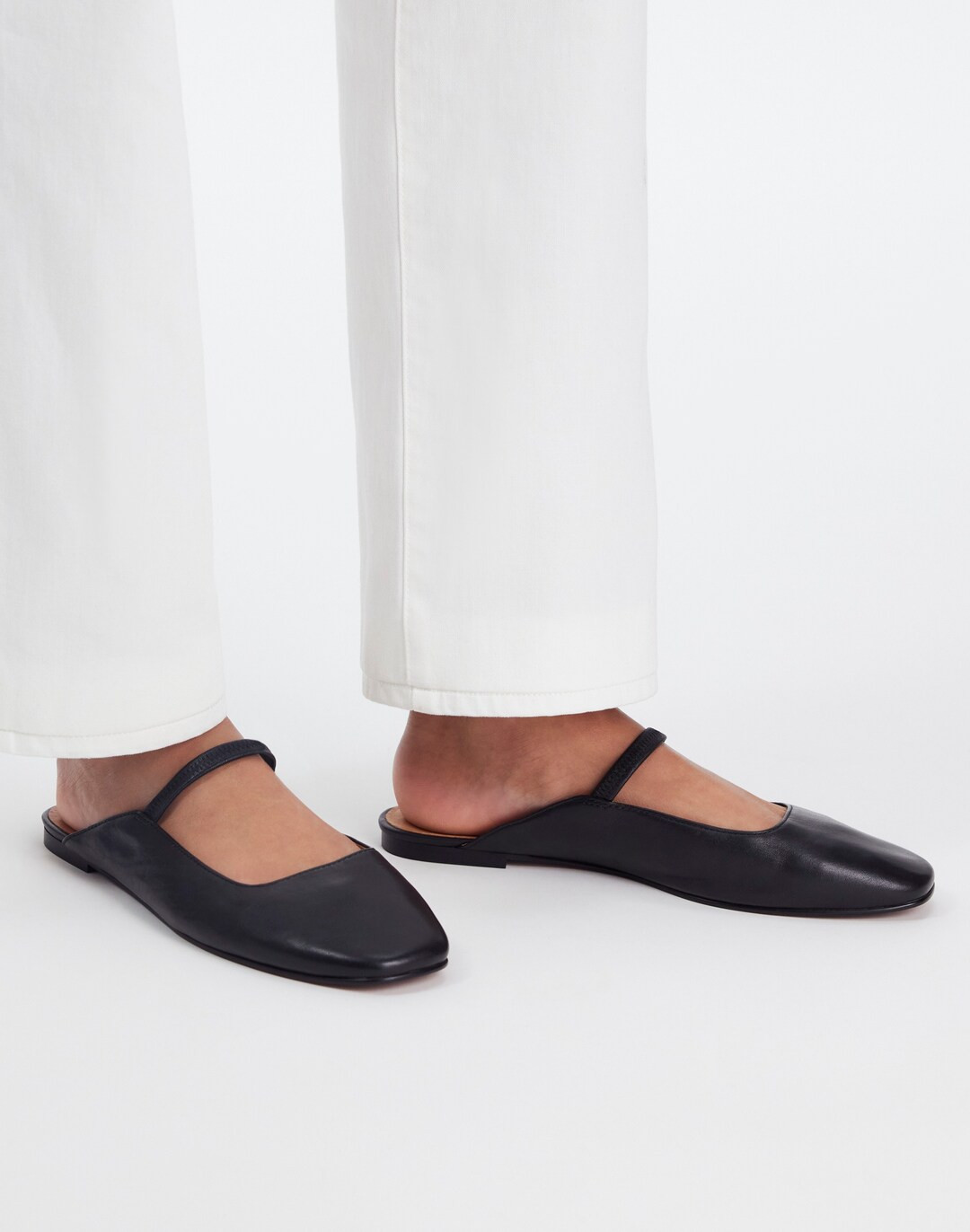 The Greta Ballet Flat Mule | Madewell