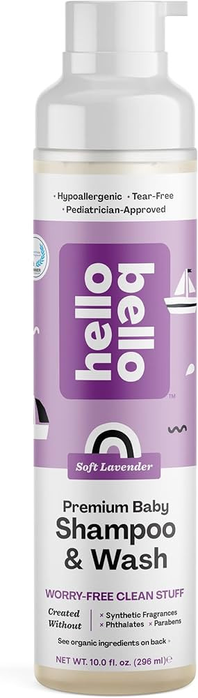 Hello Bello Shampoo & Body Wash - Gentle Hypoallergenic Tear-Free Formula for Babies and Kids - V... | Amazon (US)