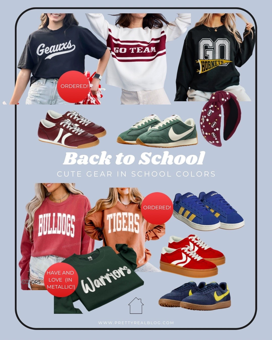 Cute gear for parents on school colors for back to school! Spirit wear for moms! 

#LTKSeasonal #LTKU #LTKFindsUnder50