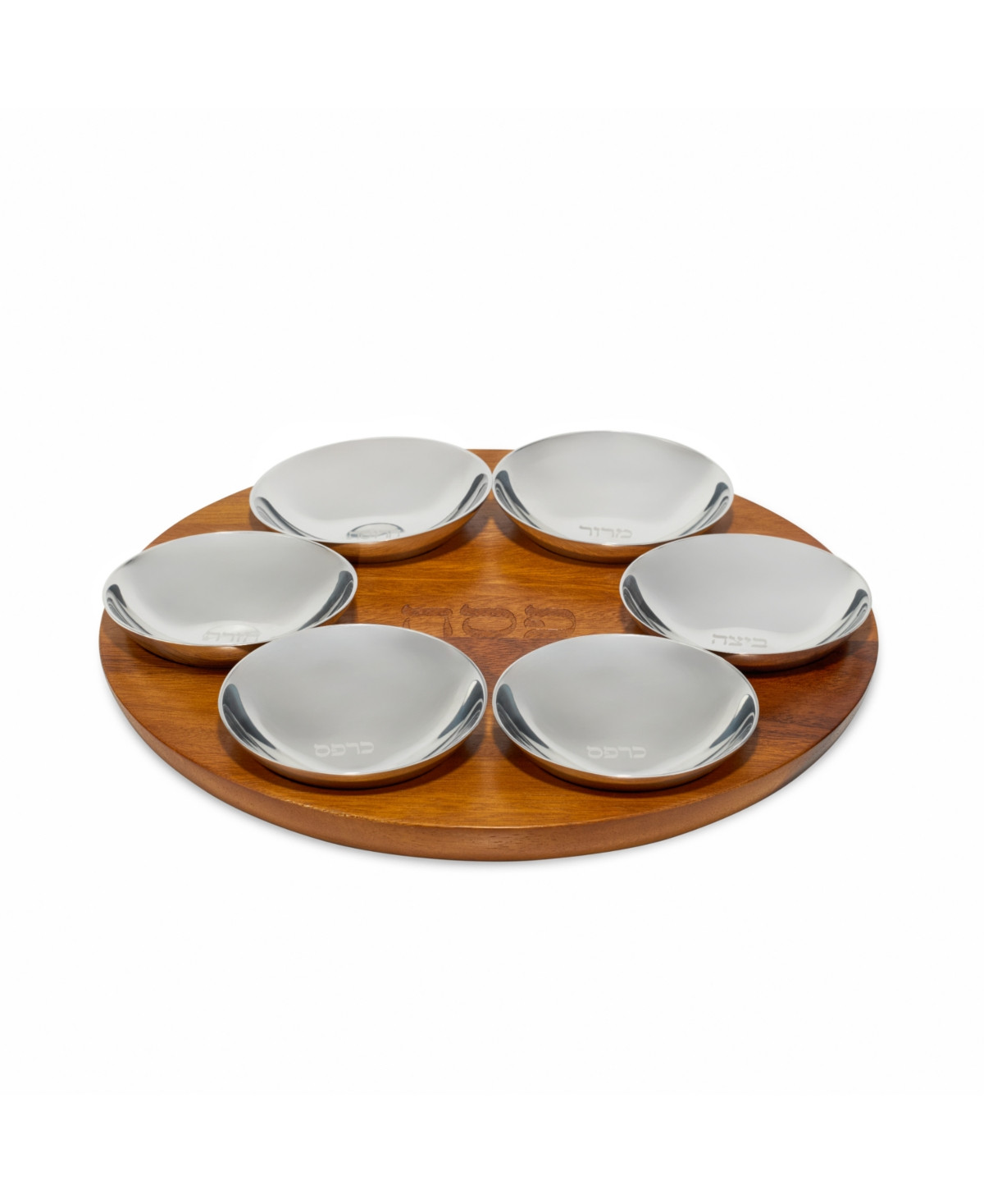 Nambe Unity Seder Plate - Brown, Silver | Macy's