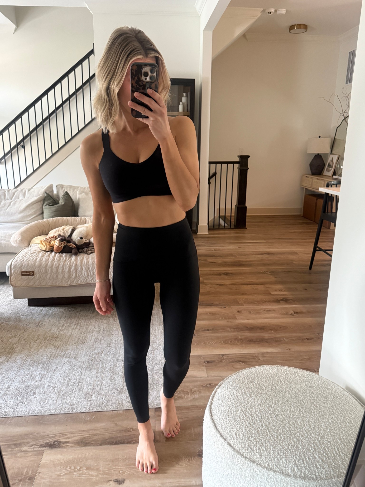 Wearing small leggings + sports bra 
Code: LAWXSPANXX

#LTKOver40 #LTKfitnessgoals #LTKActive