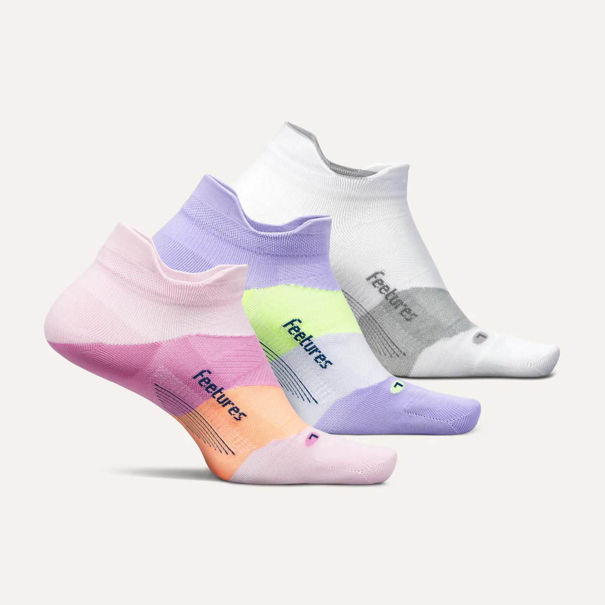 Elite Ultra Light No Show Tab 3 Pack | Feetures | Feetures