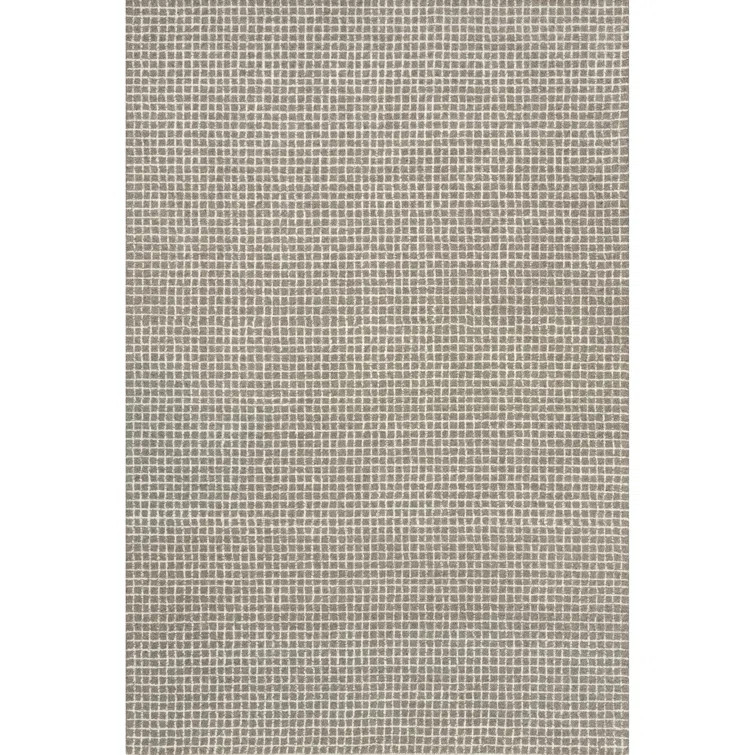 Arvin Olano x Rugs USA Melrose Checked Wool Area Rug | Wayfair North America