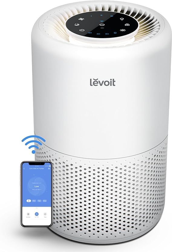 LEVOIT Air Purifier for Home Bedroom, Smart WiFi Alexa Control, Covers up to 915 Sq.Foot, 3 in 1 ... | Amazon (US)