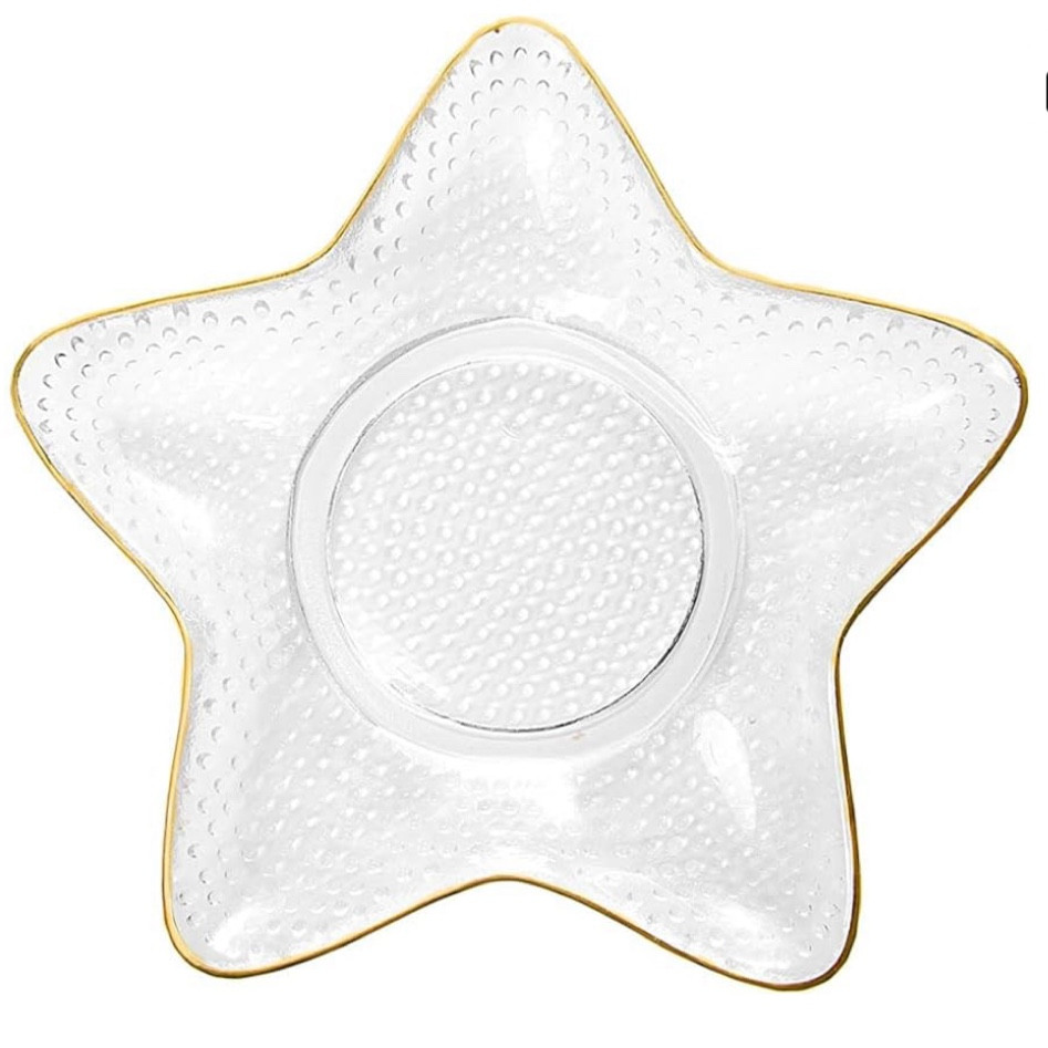The cutest star appetizer/dessert plates. Excited to finally put together a table scape this year! 

#LTKhome #LTKCyberWeek #LTKHoliday
