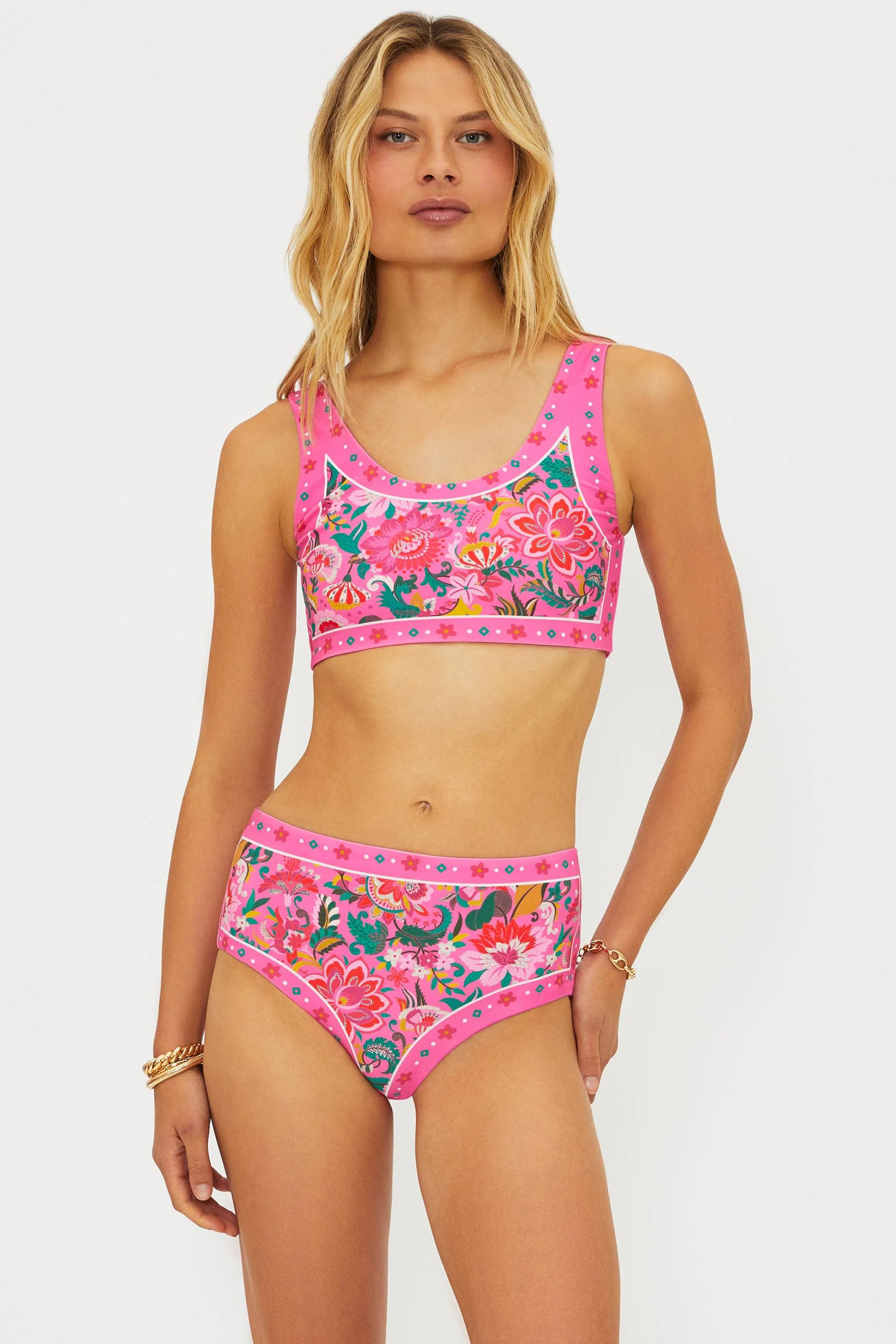 Francis Top Passion Flor | Swim Top | Beach Riot | Beach Riot